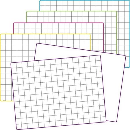 TEACHER CREATED RESOURCES Teacher Created Resources TCR77253 Math Grid Dry Erase Boards; Set of 10 TCR77253